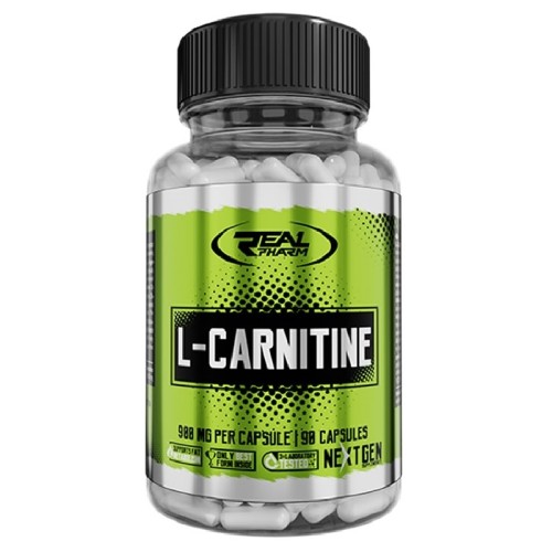 Real Pharm L-Carnitine 900 mg, 90 Capsules